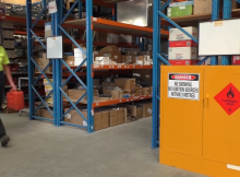 dangeours goods cabinets