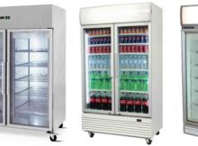 commercial upright fridge