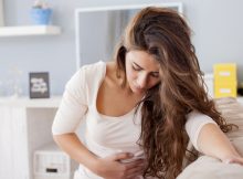 women with stomach pain diarrhea medication