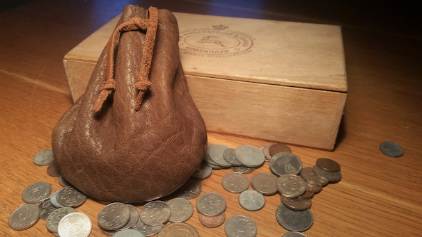 leather coin bags