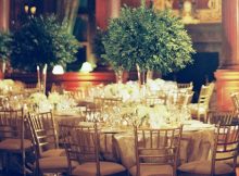 decorated wedding table
