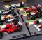 collection of f1 car models