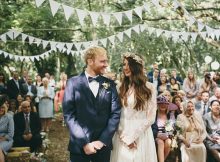 bunting wedding