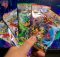 various japanese pokemon booster cards