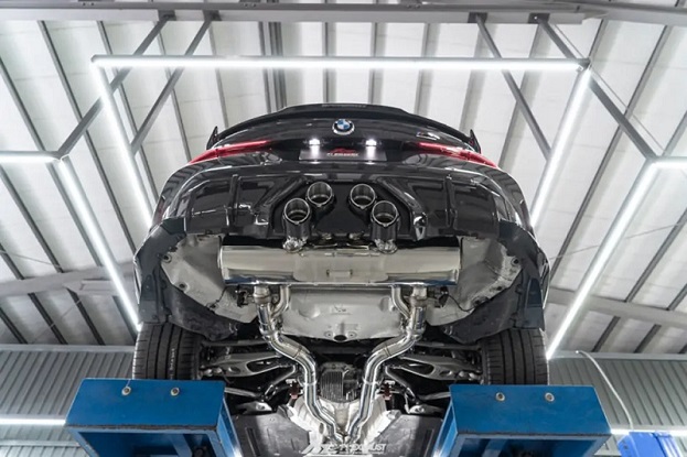 BMW exhaust