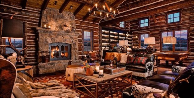 Rustic lodge