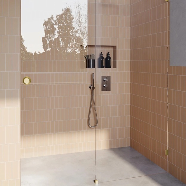 Brushed Nickel 10mm Frameless Sliding Shower Screen, Highest Quality, Up to 1940mm wide