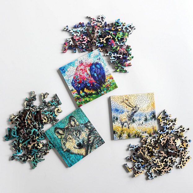 Jigsaw puzzle pieces